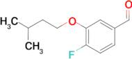 4-Fluoro-3-iso-pentoxybenzaldehyde