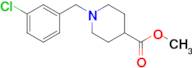 Methyl 1-[(3-chlorophenyl)methyl]piperidine-4-carboxylate