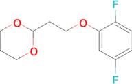 2-[2-(2,5-Difluoro-phenoxy)ethyl]-1,3-dioxane