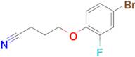 4-(4-Bromo-2-fluoro-phenoxy)butanenitrile