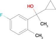 1-(3-Fluoro-6-methylphenyl)-1-cyclopropyl ethanol