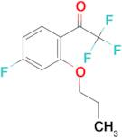 4'-Fluoro-2'-n-propoxy-2,2,2-trifluoroacetophenone