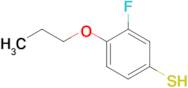 3-Fluoro-4-n-propoxythiophenol