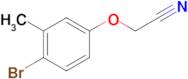 2-(4-Bromo-3-methyl-phenoxy)acetonitrile