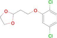 2-[2-(2,5-Dichloro-phenoxy)ethyl]-1,3-dioxolane