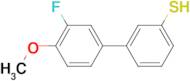 3-(3-Fluoro-4-methoxyphenyl)thiophenol