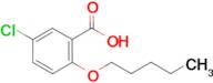 3-Chloro-6-n-pentoxybenzoic acid