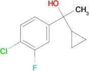 1-(4-Chloro-3-fluorophenyl)-1-cyclopropyl ethanol