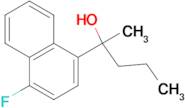 2-(4-Fluoro-1-naphthyl)-2-pentanol