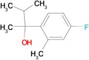 2-(4-Fluoro-2-methylphenyl)-3-methyl-butan-2-ol