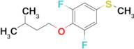 3,5-Difluoro-4-iso-pentoxyphenyl methyl sulfide