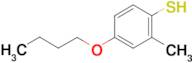 4-n-Butoxy-2-methylthiophenol