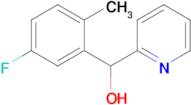 3-Fluoro-6-methylphenyl-(2-pyridyl)methanol