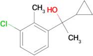 1-(3-Chloro-2-methylphenyl)-1-cyclopropyl ethanol