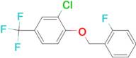 3-Chloro-4-[(2-fluorophenyl)methoxy]benzotrifluoride