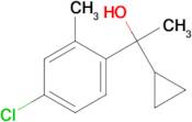 1-(4-Chloro-2-methylphenyl)-1-cyclopropyl ethanol