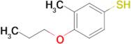 3-Methyl-4-n-propoxythiophenol