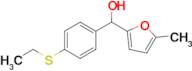 4-Ethylthiophenyl-(5-methyl-2-furyl)methanol