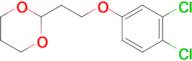 2-[2-(3,4-Dichloro-phenoxy)ethyl]-1,3-dioxane