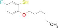 5-Fluoro-2-n-hexyloxythiophenol