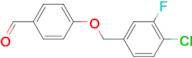 4-(4-Chloro-3-fluorobenzyloxy)benzaldehyde