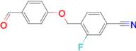 4-(4-Cyano-2-fluorobenzyloxy)benzaldehyde