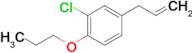 3-(3-Chloro-4-n-propoxyphenyl)-1-propene