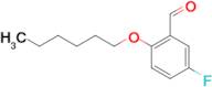 5-Fluoro-2-n-hexyloxybenzaldehyde