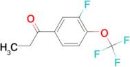 3'-Fluoro-4'-(trifluoromethoxy)propiophenone