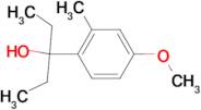 3-(4-Methoxy-2-methylphenyl)-3-pentanol