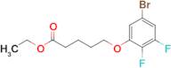 Ethyl 5-(3-bromo-5,6-difluoro-phenoxy)pentanoate