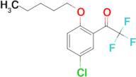 3'-Chloro-6'-n-pentoxy-2,2,2-trifluoroacetophenone