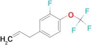 4-Allyl-2-fluoro-1-trifluoromethoxy-benzene