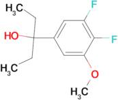 3-(3,4-Difluoro-5-methoxyphenyl)-3-pentanol