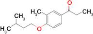 3'-Methyl-4'-iso-pentoxypropiophenone