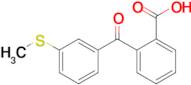 2-((3-Methylthio)benzoyl)benzoic acid