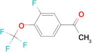 1-(3-Fluoro-4-trifluoromethoxy-phenyl)-ethanone