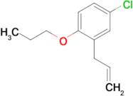 3-(3-Chloro-6-n-propoxyphenyl)-1-propene