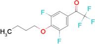 4'-n-Butoxy-2,2,2,3',5'-pentafluoroacetophenone