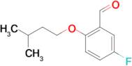 5-Fluoro-2-iso-pentoxybenzaldehyde