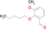 3-Methoxy-2-n-pentoxybenzaldehyde