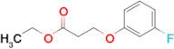 Ethyl 3-(3-fluoro-phenoxy)propanoate