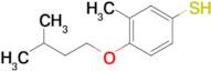 3-Methyl-4-iso-pentoxythiophenol