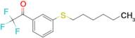 3'-(n-Hexylthio)-2,2,2-trifluoroacetophenone