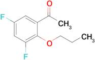 3',5'-Difluoro-2'-n-propoxyacetophenone