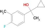 1-(4-Fluoro-3-methylphenyl)-1-cyclopropyl ethanol