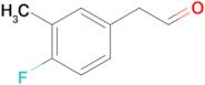 (4-Fluoro-3-methylphenyl)acetaldehyde