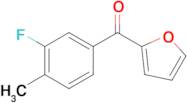 2-(3-Fluoro-4-methylbenzoyl)furan