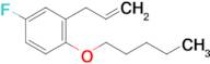 3-(5-Fluoro-2-n-pentoxyphenyl)-1-propene