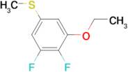 4,5-Difluoro-3-ethoxyphenyl methyl sulfide